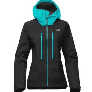 NORTH FACE W SMT L5 GTX PRO JKT TNFBLK/BLUEBIRD